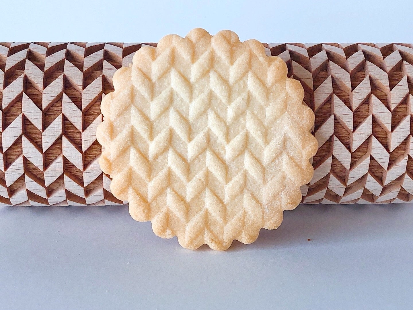 クッキーローラー ヘリンボーン