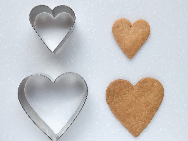クッキー抜き型 ハート(小)