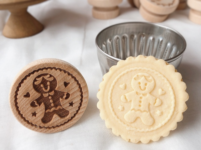 クッキースタンプ ジンジャーブレッドマン（作り方・レシピ付き